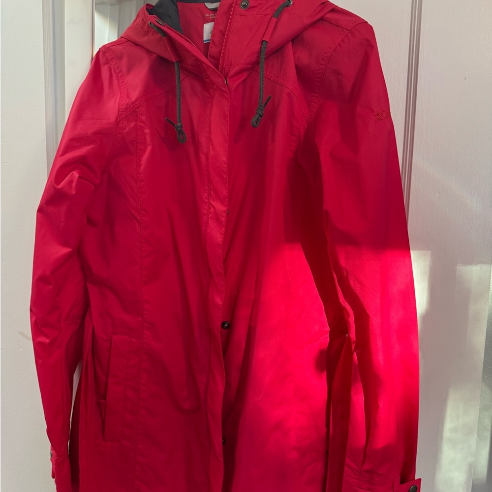 Columbia Women's Red Hooded Jacket